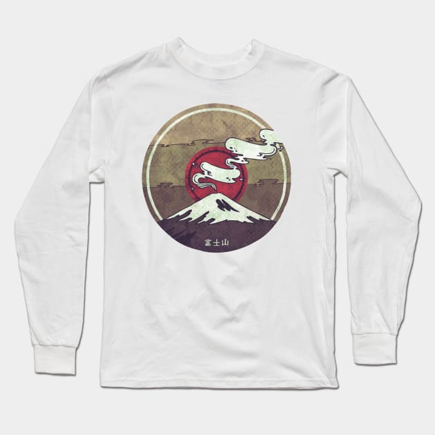 Fuji Long Sleeve T-Shirt by againstbound